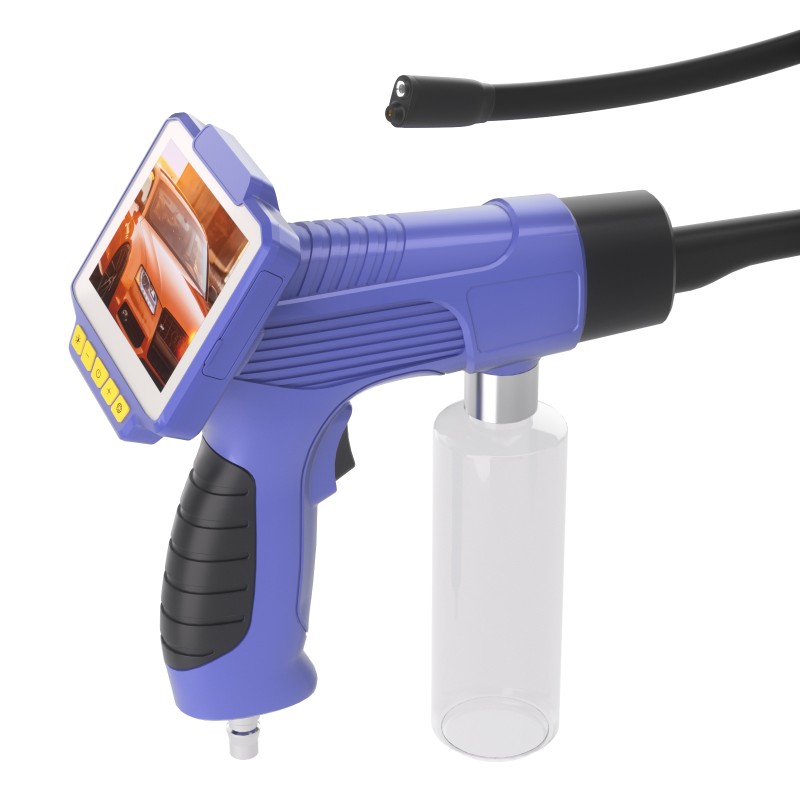 4.3 Inch Screen Visual Cleaning Tool Spray Gun For Car Ac Evaporator